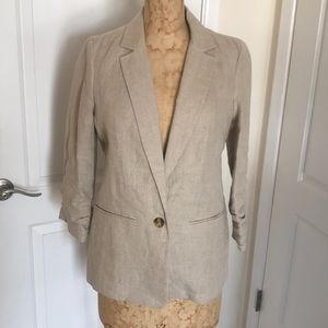 💫Michael Kors Linen Blazer 3/4 Sleves